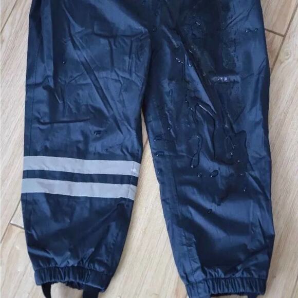 New 4 T Navy blue top quality rain pants overalls 110 cm - Picture 4 of 9